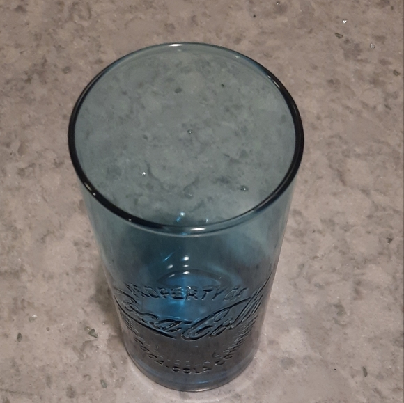 McDonald's Coca-Cola Light Blue Limited Edition Collectible Glass Tumbler ~ 2016 - Picture 5 of 6